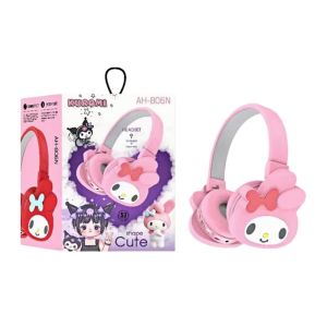 [In Stock] Disney Marvel Kids Wireless Bluetooth Headphones (with Mic) Spider-Man/Kuromi / Mickey / Stitch / Hello Kitty / Mario