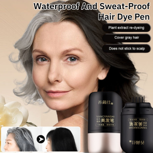 [Cover Gray Hair In One Second] Waterproof And Sweat-Proof Hair Dye Pen Pure Plant Instant Hair Dye Stick Cover Grey Hair