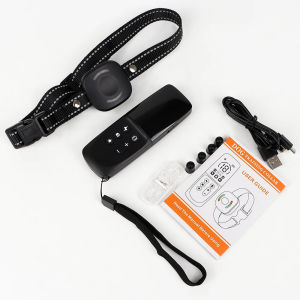 800m Electric Dog Training Collar with Sound Vibration Shock Lighting Pet Bark Stopper Remote Control Dog Trainer Waterproof