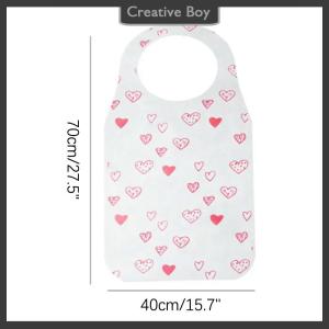 [Creative] 10 Pcs Disposable Apron For Hotpot Oil-proof Anti-fouling Aprons Adults Portable Cleaning Cooking Non-woven Waterproof Delantal