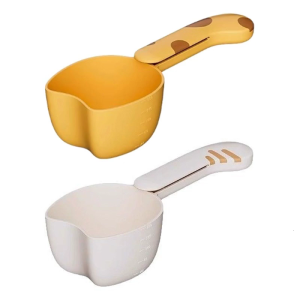 Functional Kitchens Spoon And Sealing Clip Portable Scoops For Dog And Cats Perfect For Grains And Rice