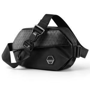 ROCKBROS Backpack 3.5L Large Capacity Multifunctional Messenger Bag for Men Women Fashion Hiking Shoulder Bag Waist Bag with Magnetic Buckle