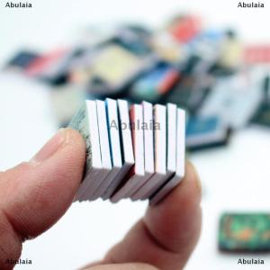 [COD] Abulaia 10PCS Dollhouse Miniature Magazines Books Novels Model Dolls House Scene Decor Accessories