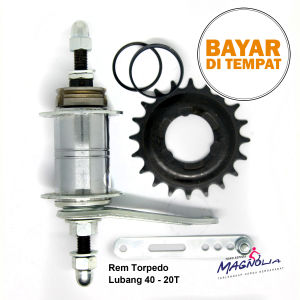 Rem Torpedo Sepeda Fixie BMX Lubang 40 H - 20T
