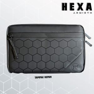 Armisth Tas Selempang Waterproof Hexa Pouch Bag Sling Bag Anti Air Premium