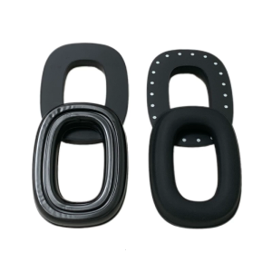 1 Cặp earpad thay thế Earpad protein da Bộ nhớ bọt Miếng đệm tai Bìa thay thế cho VS-100 VS-110 VS-120 VS-130