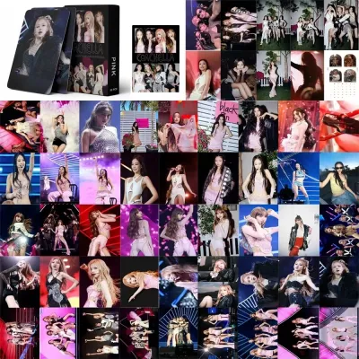 55 Pcs/Set Spot BLACKPINK BORN PINK 6 Album Small Card Postcards KPOP Card