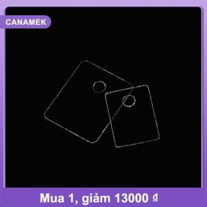 【CANAMEK】 100 cái để 220 mica cách nhiệt Pad cách nhiệt để 220 cách nhiệt tấm Silicone mica tấm cách nhiệt