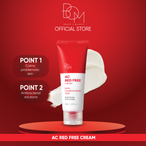 Beauty Of Majesty BOM AC Red Free Cream Acne Prone Skin Care (50ml) [EXP 2025.11.16]