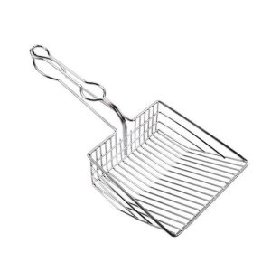 Cat Litter Scoop Stainless Steel Metal Pooper Scoopers Pets Litter Sand Shovel Dogs Shovel Pet