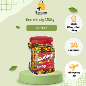Kẹo trái cây Skittles Original 153kg của Mỹ