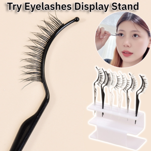 Try Eyelashes Display Stand Eyelash Display Rack False Eyelashes Grafting Try On Display