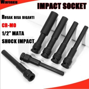 Mata Kunci Shock Cover / 8-14mm Extra Panjang 130mm (13cm) Mata Kunci Shock Cover/ Bak/ Blok CVT 8mm