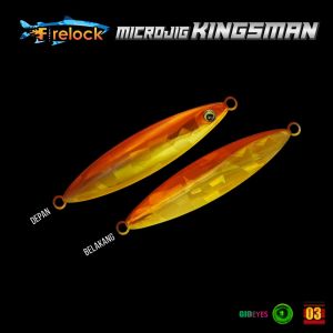 Extra Bonus | UMPAN PANCING metal jig MICRO JIG FIRELOCK KINGSMAN 7 - 10 - 15 - 20 Gram - TERMASUK KAIL