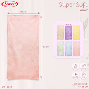 SOREX TOWEL 880 HANDUK MANDI BESAR 140 X 70 CM