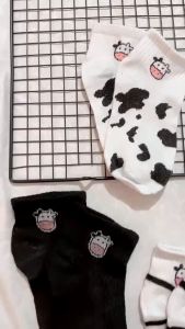 IMPORTCOD Kaos Kaki Pendek Wanita Terbaru Motif Lucu Bahan Lembut & Nyaman Import Murah