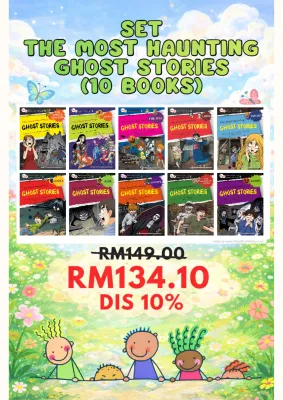 [FULL SET] Ghost Stories From Around The World 【The Most Haunting Ghost Stories】 (Series 1-10) | English Comic