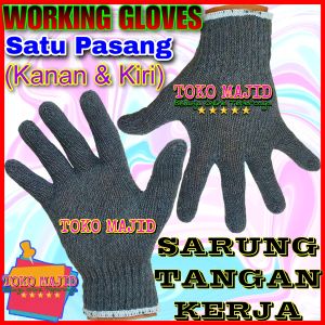 WORKING GLOVES Sarung Tangan Kerja Dewasa Serbaguna Multifungsi Berkebun Outbound Tarik Tambang Kerja Bakti Tukang dan Kegiatan Outdoor lainnya