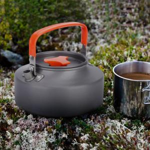 🔥READY STOCK🔥PIKO SHOP 1.05L Portable Aluminum Teapot Coffee Tea Pot Kettle for Camping Hiking Kitchen For Outdoor Camping Equipment Teapot Anti-Scalding Ultralight outdoor 106-W