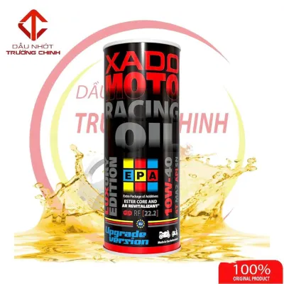 Nhớt XADO Luxury Racing 10W40 RF 15.5 và RF 22.2 dành cho xe số