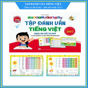(Quà tặng trị giá 19k) Tập Đánh Vần Tiếng Việt - Theo Sơ Đồ Tư Duy - Phiên bản mới nhất 2021