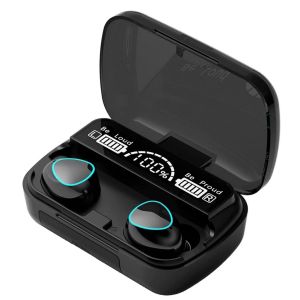 M10 TWS Bluetooth Earphones Handfree Sports Headphones Blutooth HiFi Stereo Music Wireless Earbuds Pigfly