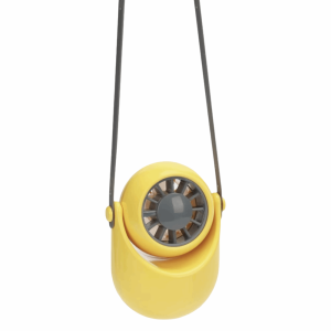 DFVDS Portable Mini Neck Fan Handheld Hanging Rope Bladeless Personal Cooler Air Cooling Fan Plastic Foldable Neck Fan Travel