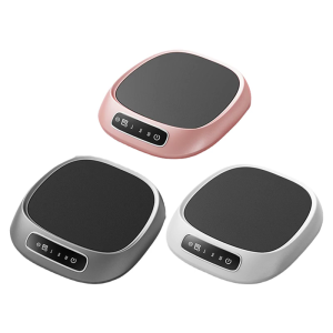 เครื่องอุ่นเครื่องดื่มไฟฟ้าแบบพกพาพร้อมแผ่นทำความร้อนควบคุมอุณหภูมิขั้นสูงเครื่องทำความร้อนเหยือกน้ำปิดอัตโนมัติ