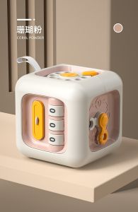 [SG] 6 in 1 Montessori Early Learning Busy cube Fidget Educational Toys Sensory Busy Board Baby Practice Skills