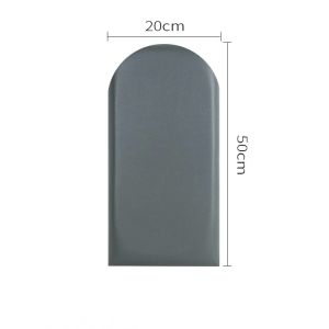 Anti-Collision Wall Stickers Kids Stickers Soft Bag Wall Panels 3D Panels Wall Bedside Cushion Anti Collision Foam Wallpaper Thicken Cold-proof Bump Proof Stickers Anti-collision Wall Stickers Living Room Nursery Home Background Decor Wall Cushion