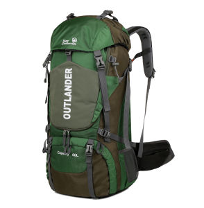 Ready Stock 60L Camping Backpack Large Capacity Waterproof Hiking Backpack Outdoor Trekking Backpack