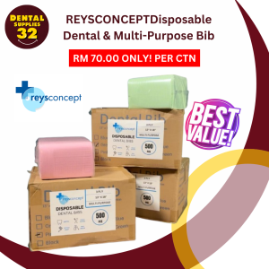 REYSCONCEPT Disposable Dental & Multi-Purpose Bib