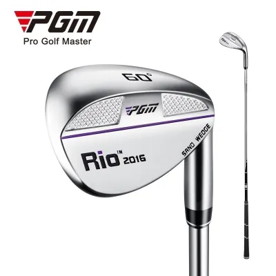 PGM ไม้กอล์ฟสำหรับผู้หญิงและผู้ชาย PGM 56 ° 60 ° ขวามือแซนด์เวดจ์กอล์ฟชุบสแตนเลสสตีลคลาสสิค