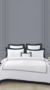 elise: 1200TC Egyptian Cotton Tre Misto Inclusive of Duvet Cover Set - Infinity