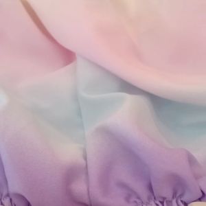 ชุดฮาวายสายเดี่ยวจินนี่ สีรุ้งพาสเทล สําหรับเด็กแรกเกิด