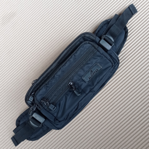 Tas Selempang Pria Tas pinggang Pria hitam polos asp129-45