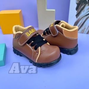 Sepatu Anak Laki-laki Usia 1-3 Tahun Model Semi Boot Varian Warna Trendy Anti Slip