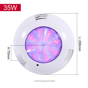 Swimming Pool LED Underwater Light Decoration RGB Remote Control IP68 Waterproof Fountain Water Park Pool Accessories