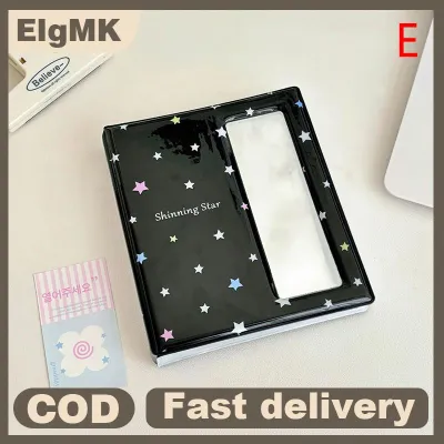 ElgMK Cartoon Photo Booth Album For 40 Pcs 2x6 Inch Photo Strips Bookmark 20 Pcs 4x6 4R Photo Holder Small Card Storage Book