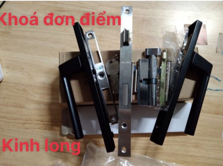 Khoá tay gạt đơn điểm KINLONG - Khoá tay gạt cửa nhôm XingFa | Lazada ...