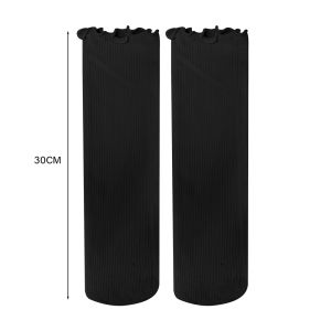 3Pairs Summer Thin Lolita Black White Ruffles Ankle Socks Women Ice Socks Pile Up Sock Mid Tube Breathable JK Socks