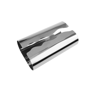 MADEWITH Nordic Style Tissue Case Stainless Steel Curved Mirror Napkin Holder Light Luxury Mirror Surface Desktop Tissue Box Kitchen Use