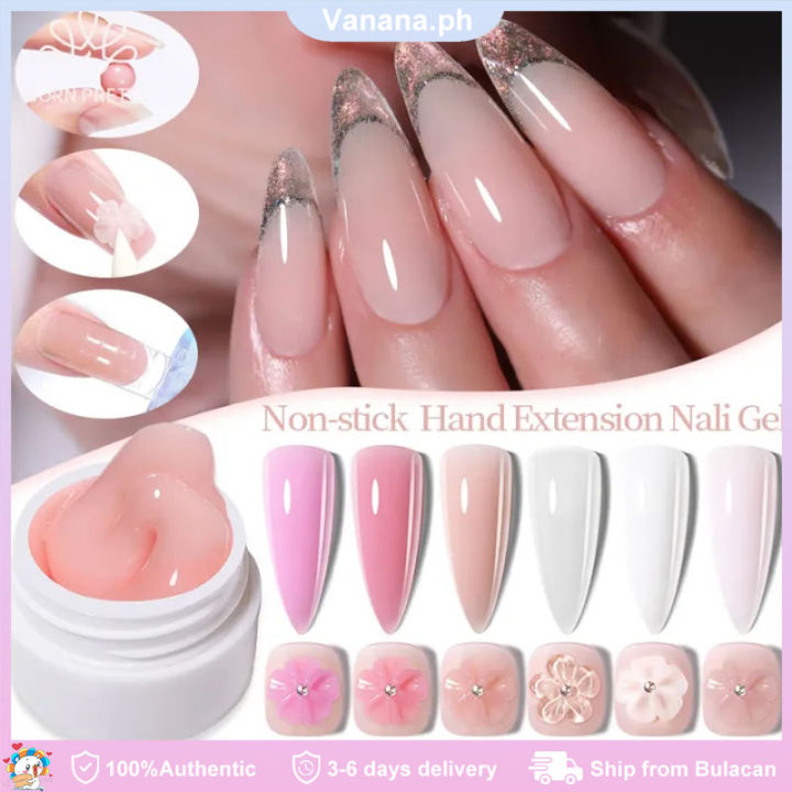 30ml extension nail gel Pink Clear UV LED Acrylic extension nail gel