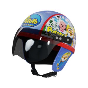Helm Anak Retro Chips Berbagai Karakter Lucu Untuk Usia 1 -4 Tahun