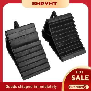SHPYHT 1pcs chống trượt lốp dừng khối xe bánh xe chock Heavy Duty bãi đậu xe nêm xe tải Trailer RV an toàn di động xe phụ kiện