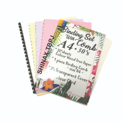 BUKU SKRAP/BUKU FOLIO/BINDING SET PROJECT ASSGMENT SCRAP BOOK/ SKRAP BOOK/BUKU