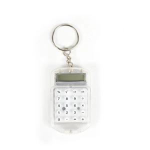 1PC Portable Mini Calculator Key Chain Students Practical Stationery Keychains Evaluator Pendant Key Ring Gift for Office School h260728