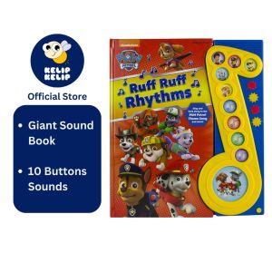 Paw Patrol Giant Sound Book Sing Along Songs with 10 Buttons Sounds (Hardcover)