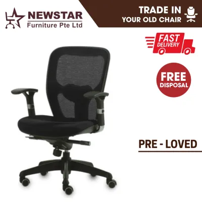 PRE-LOVED Benel Q Mesh Office Chair Office Chair - NewStar Furniture