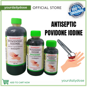 POVIDONE IODINE 120ML | 60ML | 30ML SOLUTION